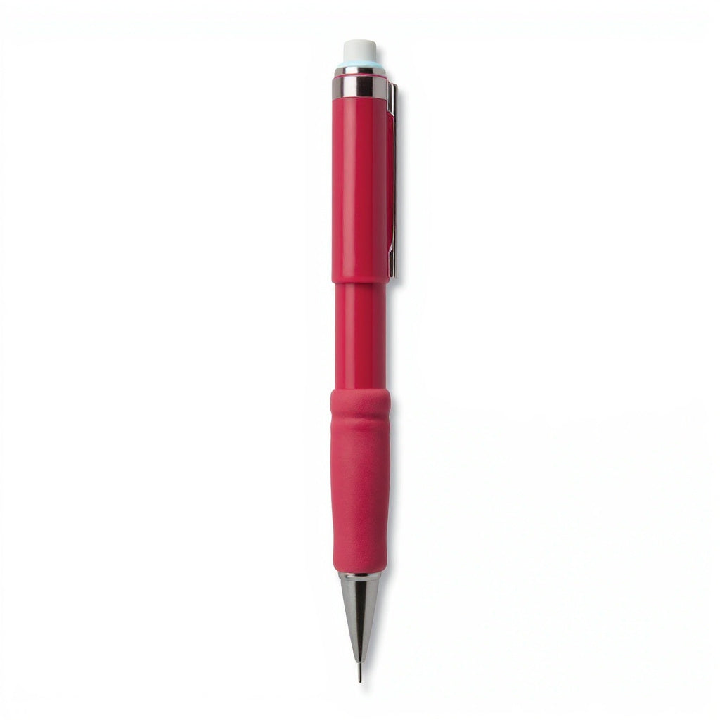 Pentel Twist-Erase III Mechanical Pencil, 0.7 mm, HB (#2.5), Black Lead, Red Barrel