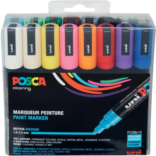 POSCA Paint Markers, Set of 8