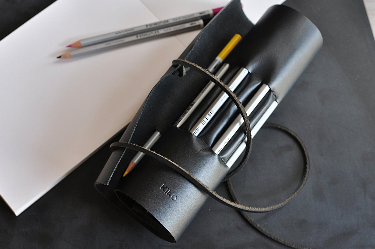 Leather Pencil Roll