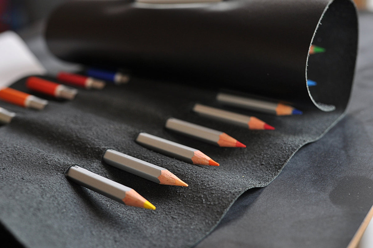 Leather Pencil Roll