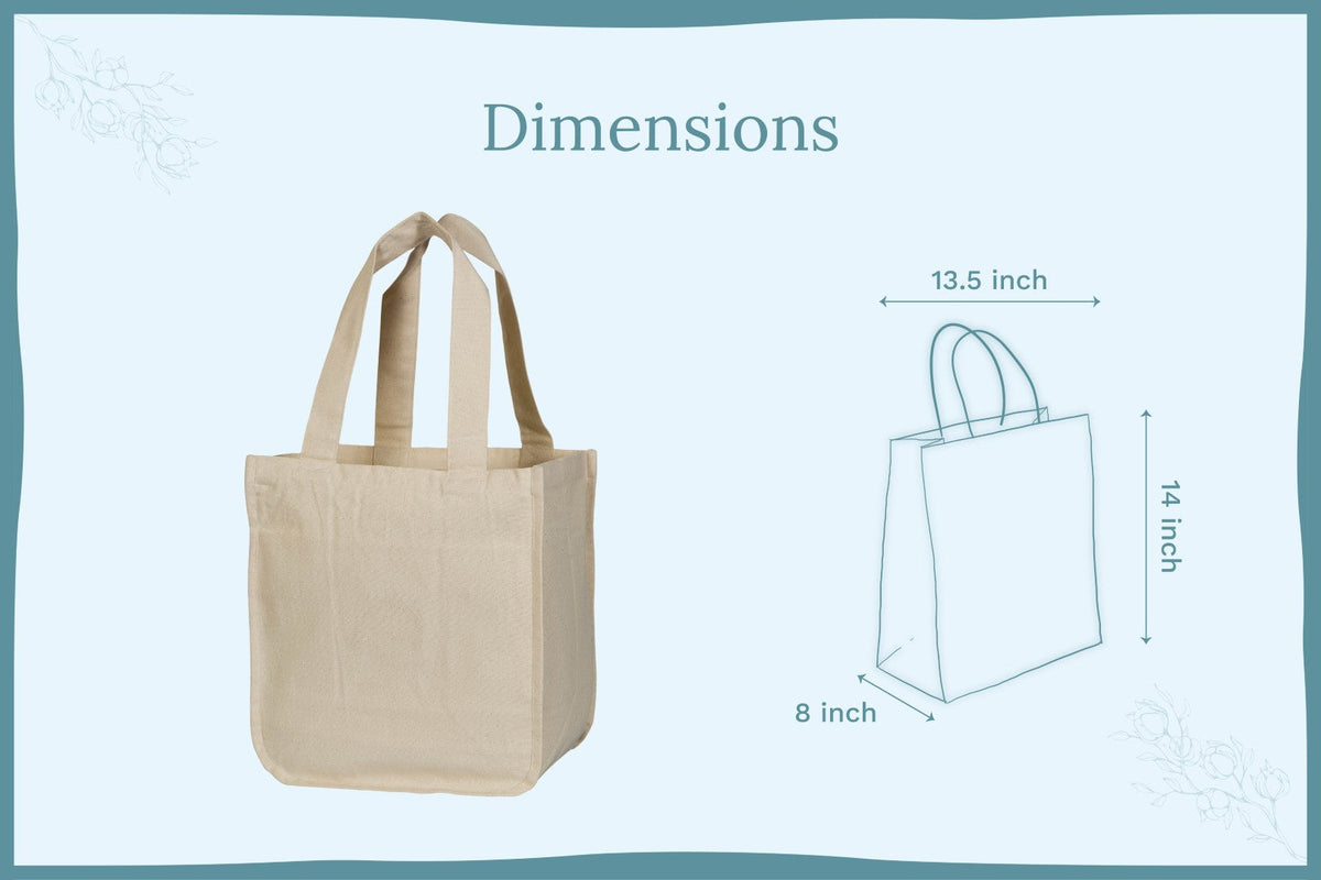 Organic Canvas Grocery Tote