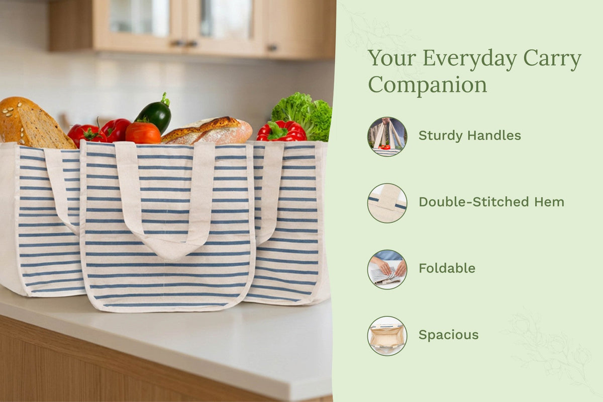 Organic Canvas Grocery Tote