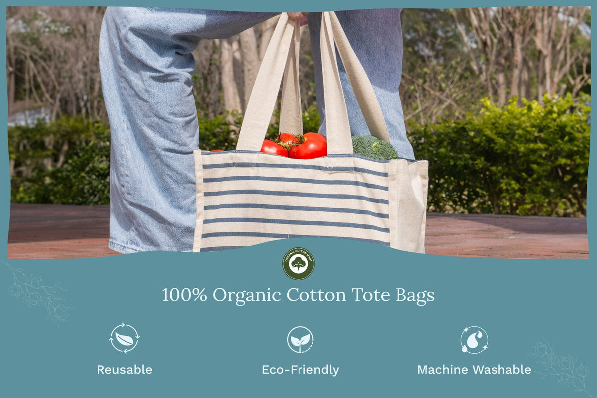 Organic Canvas Grocery Tote