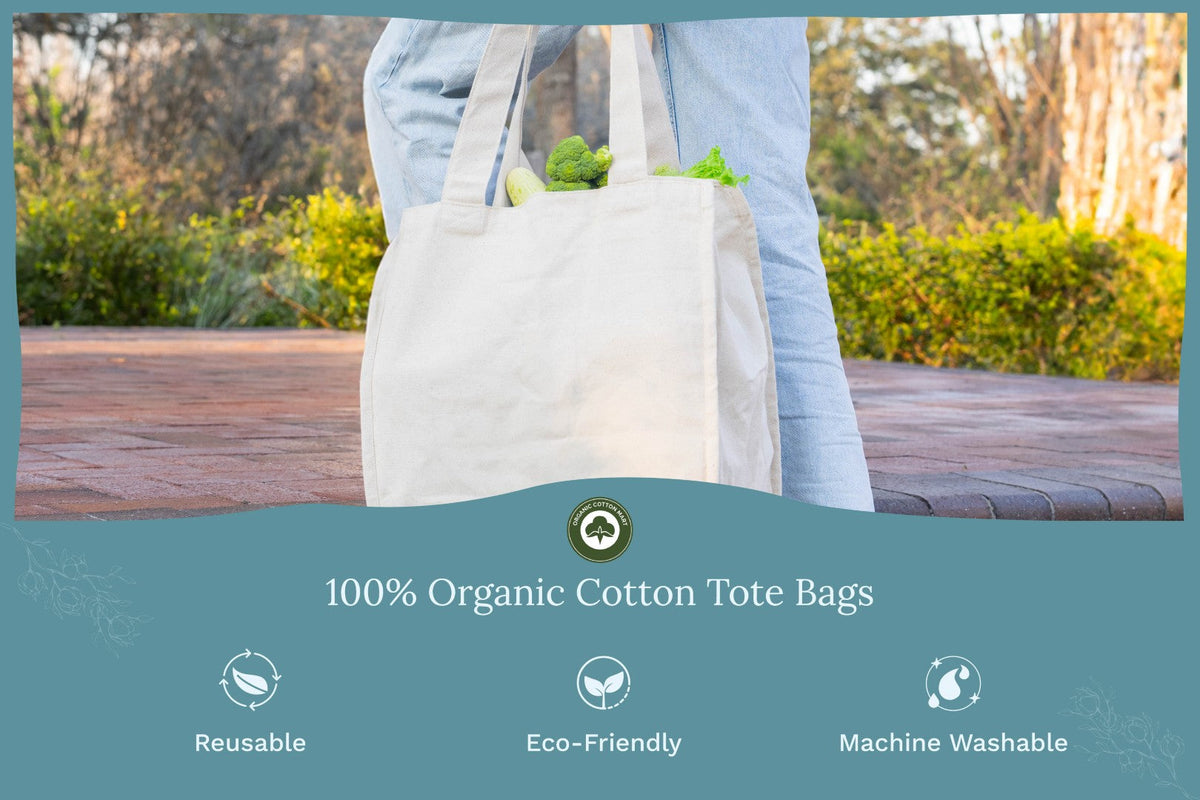 Organic Canvas Grocery Tote