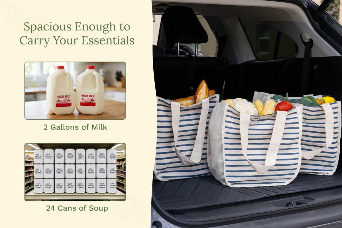 Organic Canvas Grocery Tote
