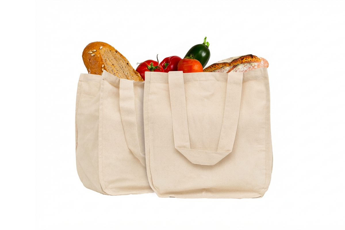 Organic Canvas Grocery Tote