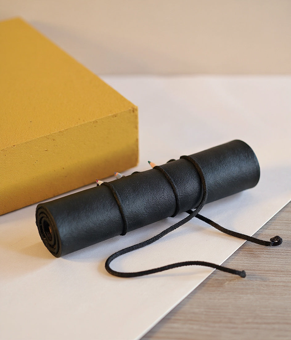 Leather Pencil Roll