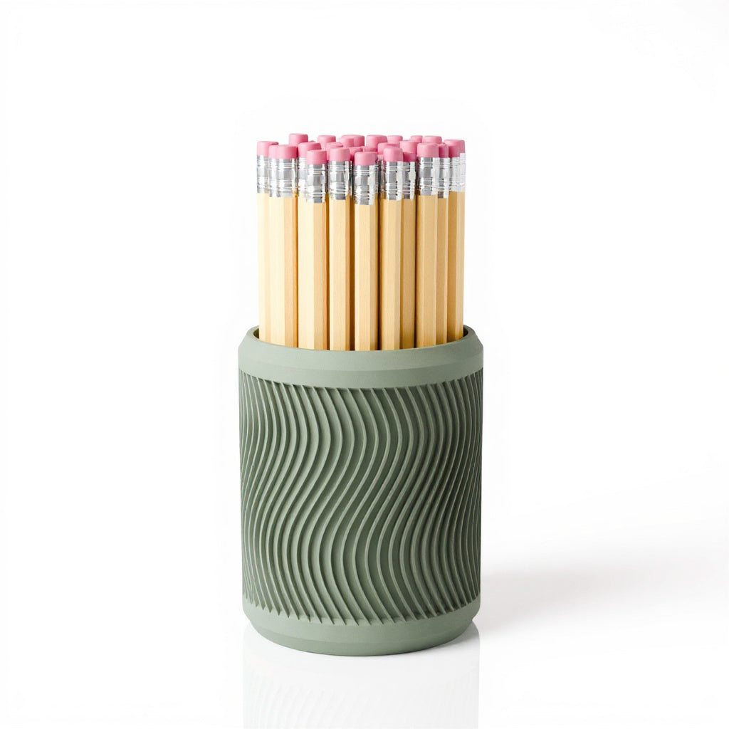 Tidal Ceramic Pencil Cup
