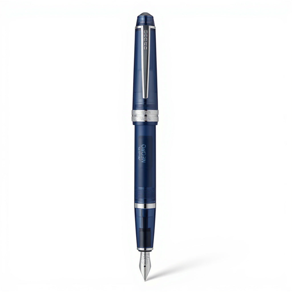 Bailey Light™ Translucent Navy-Blue Resin Extra-Fine Nib Fountain Pen