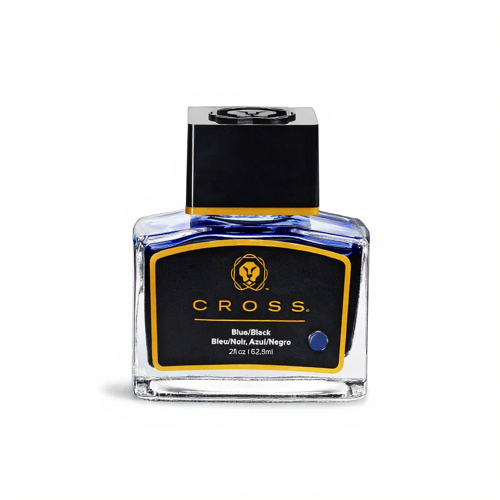 Fountain Pen Ink Blue/Black (single bottle)
